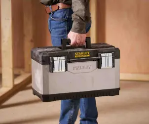 Ящик STANLEY "FatMax" 20 ", 497x293x295 мм, профессиональный, Металлопластмассовая, серый. №11