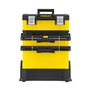 Ящик STANLEY "Rolling Workshop", 568x730x389мм, на колесах, металопластмасовий, жовтий. №3
