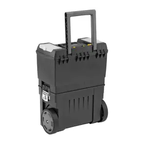 Ящик STANLEY "IML Mobile Work Center 2 in 1", 473x302x627мм, на колесах, пластмассовый. с органайзерами в крышке. №3