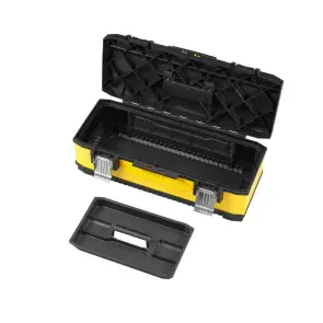 Ящик STANLEY 26 ", 662x293x222мм, профессиональный, Металлопластмассовая с металлическими замками. №4