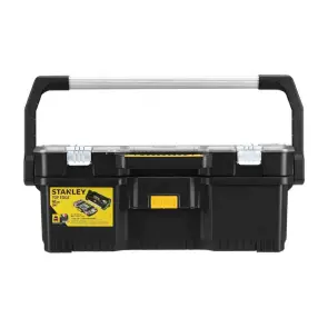Ящик STANLEY 24", 670x323x251мм, професійний, пластмасовий, відкритий з органайзером. №3