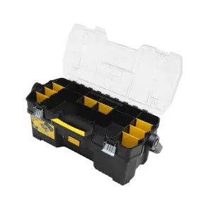 Ящик STANLEY 24", 670x323x251мм, професійний, пластмасовий, відкритий з органайзером. №4