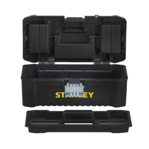 Ящик STANLEY " ESSENTIAL", 406x205x195 мм (16"), пластиковий, з металевими клямками. №13