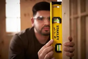 Рівень BASIC I-BEAM з алюмінію довжиною 300 мм з двома капсулами STANLEY 0-42-072 №4