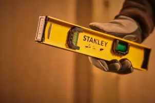 Рівень BASIC I-BEAM з алюмінію довжиною 300 мм з двома капсулами STANLEY 0-42-072 №5