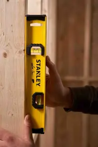 Рівень BASIC I-BEAM з алюмінію довжиною 300 мм з двома капсулами STANLEY 0-42-072 №6