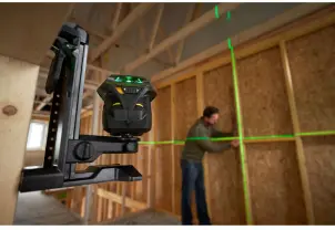 Рівень лазерний FatMax®MultilineGreen трипроменевий площинний самовирівнюючий, чемодан STANLEY FMHT1-77356 №9