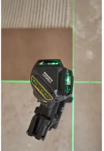 Рівень лазерний FatMax®MultilineGreen трипроменевий площинний самовирівнюючий, чемодан STANLEY FMHT1-77356 №15