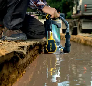Дренажний насос електричний STANLEY SXUP1100XDE №3