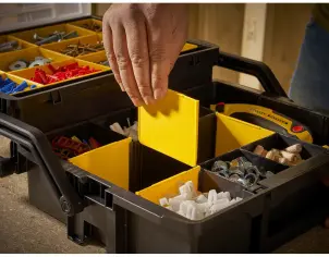 Органайзер Sort Master, двухуровневый, 420х315х400 мм, пластиковый STANLEY STST1-75540 №4