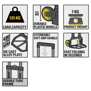 Візок вантажний складний STANLEY FXWT-706 №3