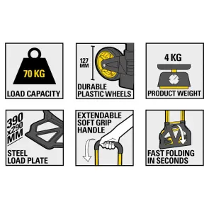Візок вантажний складний STANLEY SXWT-FT580 №14