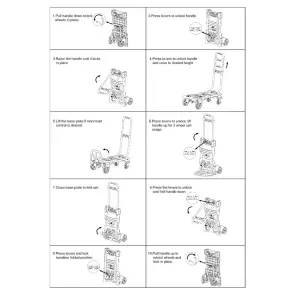 Тележка грузовая раскладная STANLEY SXWT-FT585 №9