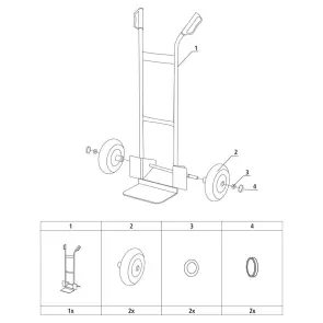 Візок вантажний STANLEY SXWT-HT522 №10
