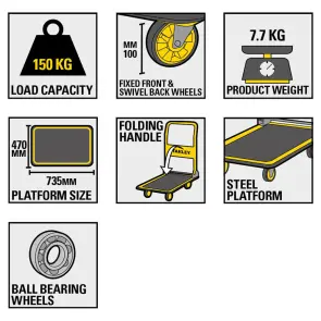 Візок-платформа вантажний STANLEY SXWT-PC527 №5