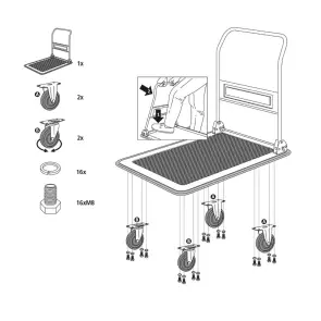 Візок-платформа вантажний STANLEY SXWT-PC527 №6