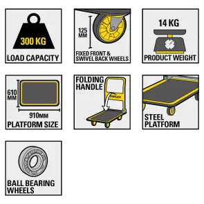 Візок-платформа вантажний STANLEY SXWT-PC528 №4