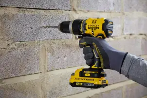 Дрель-шуруповерт ударная аккумуляторная бесщеточная STANLEY FATMAX SFMCD721D2K №12