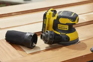 Шліфмашина ексцентрикова акумуляторна безщіткова STANLEY FATMAX SFMCW220B №3