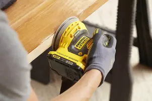 Шліфмашина ексцентрикова акумуляторна безщіткова STANLEY FATMAX SFMCW220B №6