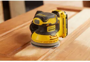 Шліфмашина ексцентрикова акумуляторна безщіткова STANLEY FATMAX SFMCW220D1S №2