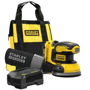 Шліфмашина ексцентрикова акумуляторна безщіткова STANLEY FATMAX SFMCW220D1S №16