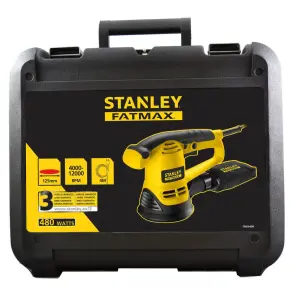 Шлифмашина эксцентриковая сетевая STANLEY FATMAX FME440K №3
