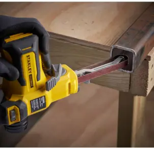 Шліфмашина стрічкова-напилок акумуляторна STANLEY FATMAX SFMCE210B №7