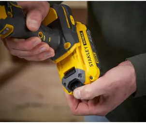 Шліфмашина стрічкова-напилок акумуляторна STANLEY FATMAX SFMCE210B №11