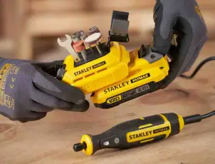 Мини-прямошлифовальная машина STANLEY FATMAX SFMCE030B №9