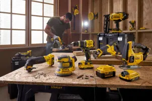 Полірувальна машина акумуляторна STANLEY FATMAX SFMCE100B №5
