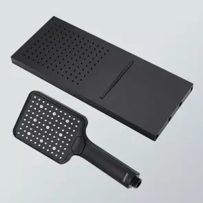 Вбудована душова система GAPPO G7107-76, 3 режими, латунь, чорний №4