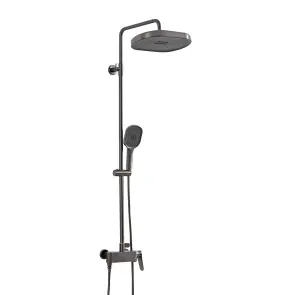 Душова система GAPPO G2410-9, 3 функц., збройова сталь №1