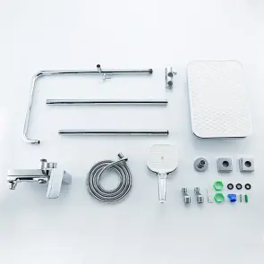 Душова система GAPPO G2428, 3 функції, латунь, хром №2