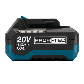 Акумуляторна батарея PROFI-TEC PT2040VX POWERLine (20 В / 4.0 Аг, високострумова, з індикатором) №11