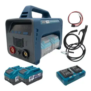 Аккумуляторный сварочный аппарат PROFI-TEC PCWM12040PP, 80V (2×PT4040PP (4.0 Aч), двухпортовое зарядное устройство QBCD40/4PP dual quick №3