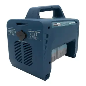 Аккумуляторный сварочный аппарат PROFI-TEC PCWM12040PP, 80V (2×PT4040PP (4.0 Aч), двухпортовое зарядное устройство QBCD40/4PP dual quick №6