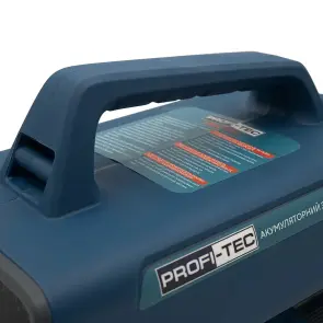 Аккумуляторный сварочный аппарат PROFI-TEC PCWM12040PP, 80V (2×PT4040PP (4.0 Aч), двухпортовое зарядное устройство QBCD40/4PP dual quick №12