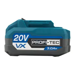 Батарея PROFI-TEC PT2030VX NEW (20 В / 3.0 Aг, високострумова, з індикатором та елементами 10C) №3