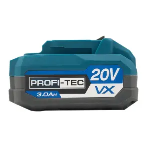 Батарея PROFI-TEC PT2030VX NEW (20 В / 3.0 Aг, високострумова, з індикатором та елементами 10C) №5