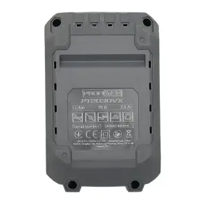 Батарея PROFI-TEC PT2030VX NEW (20 В / 3.0 Aг, високострумова, з індикатором та елементами 10C) №7