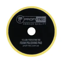 Полірувальна жовта губка середньої жорсткості PROFI-TEC YELLOW-PERFECTING T60