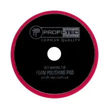 Полірувальна м'яка червона губка PROFI-TEC RED-WAXING T10