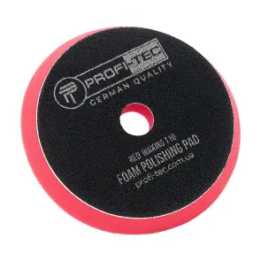 Полірувальна м'яка червона губка PROFI-TEC RED-WAXING T10 №3