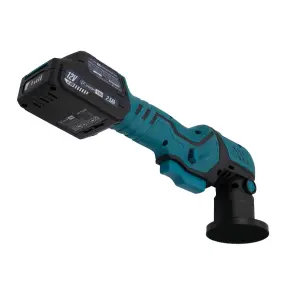 Акумуляторна ексцентрикова полірувальна машина PROFI-TEC PPM-8012SCP Set (1×PT1225 (2.5 Аг), зарядний пристрій) №6