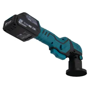 Акумуляторна ексцентрикова полірувальна машина PROFI-TEC PPM-8012SCP Set Professional (2×PT1225 (2.5 Аг), зарядний пристрій) №2