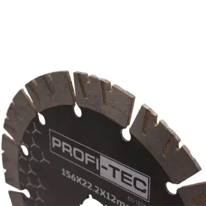 Алмазний диск PROFI-TEC High-precision для штроборіза PWC156 (156×22.2×1.2 мм) №3