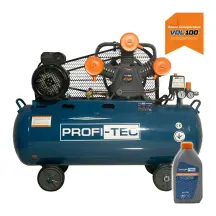 Компресор масляний PROFI-TEC OC-100W3 (100 л, 3.0 кВт, 530 л/хв)