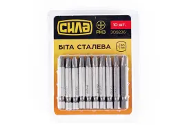 Біта РН3*50мм (10шт/уп) СИЛА