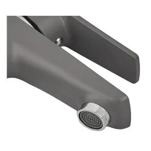 Смеситель для умывальника Plamix Oscar-001 Graphite (без подвода) (Цвет графит) (PM6097) №3